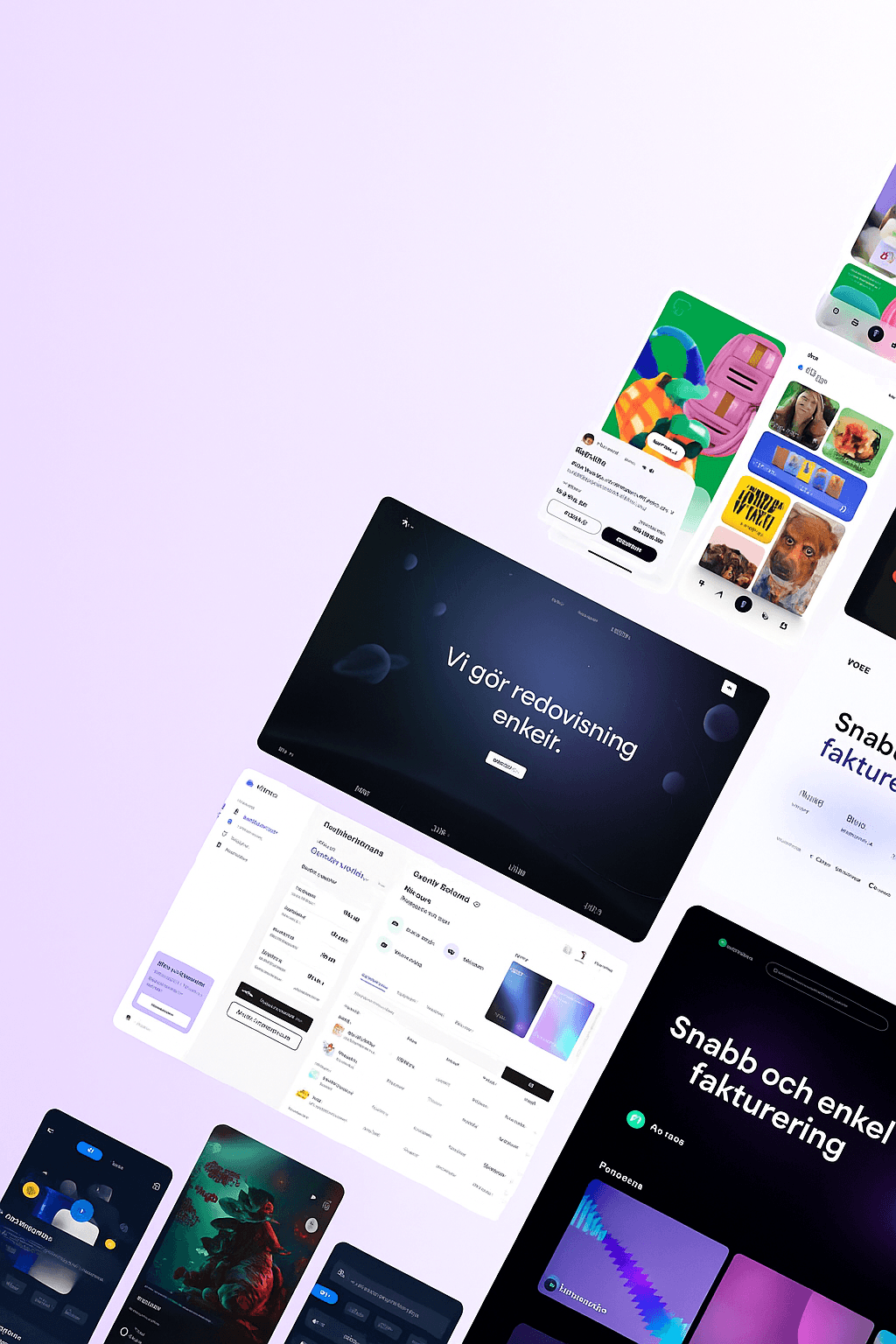 Website showcase